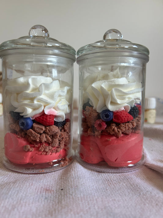 Crumble fruits rouges
