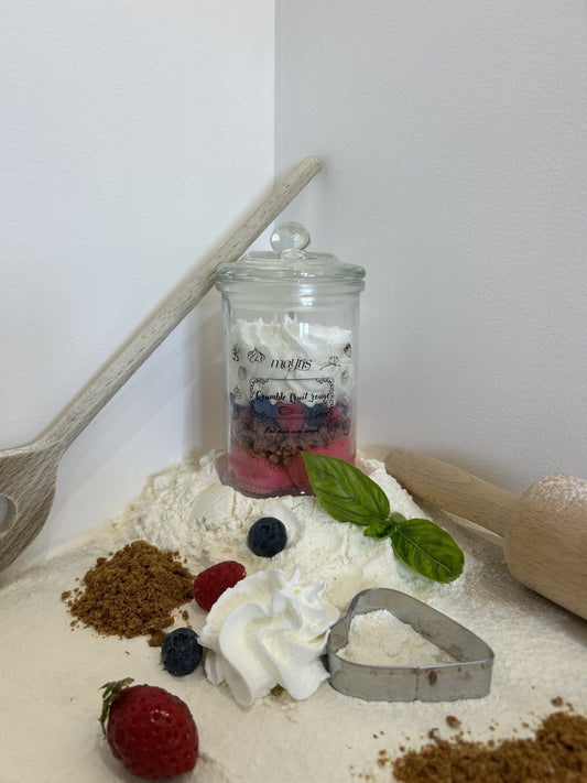 Crumble fruits rouges